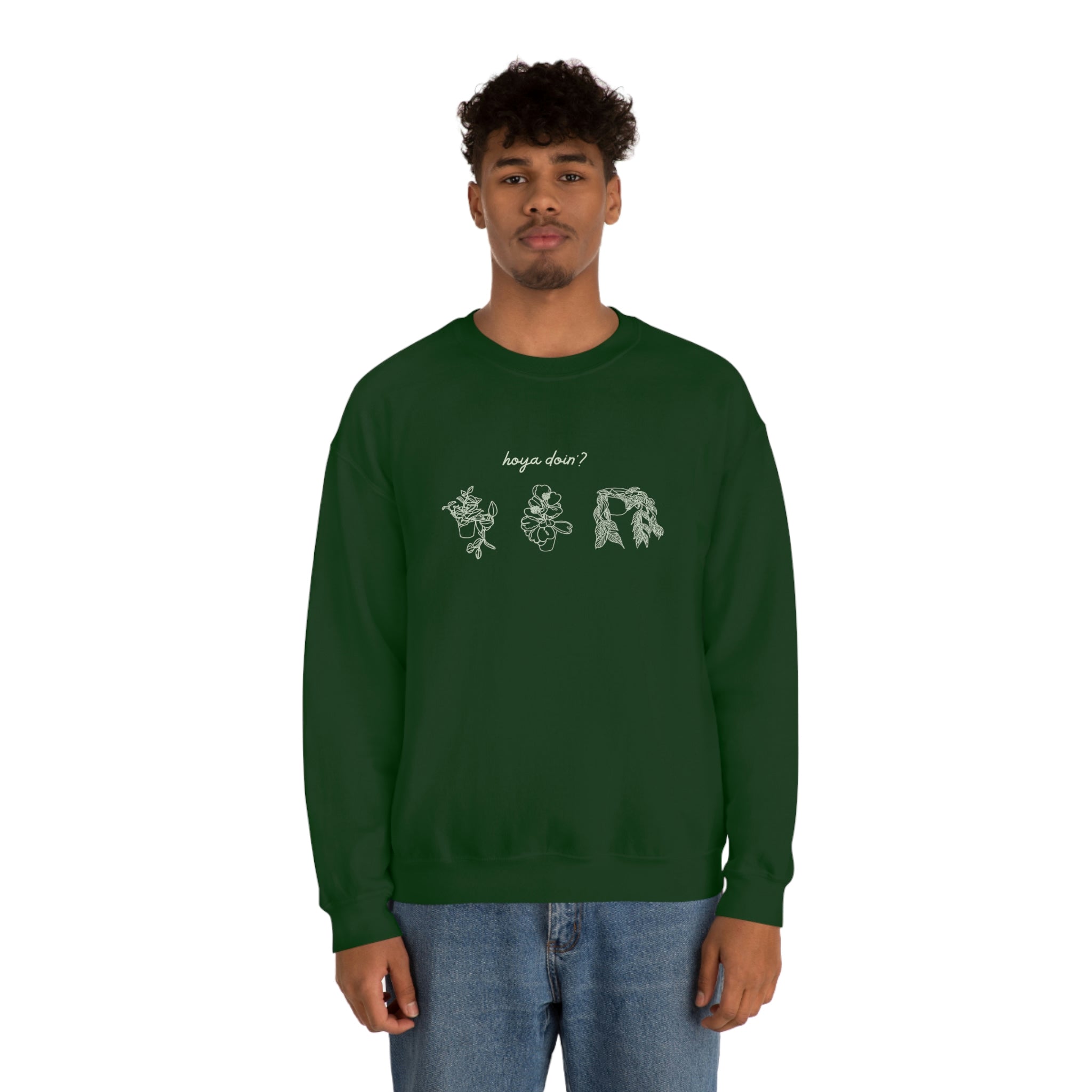 Hoya Doin’? / Unisex Heavy Blend Crewneck Sweatshirt